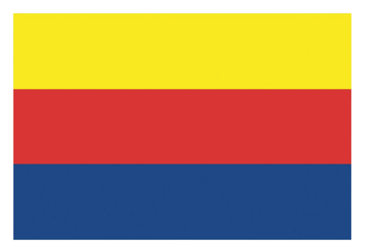 Talamex Noord-Hollandse vlag 20 x 30 cm