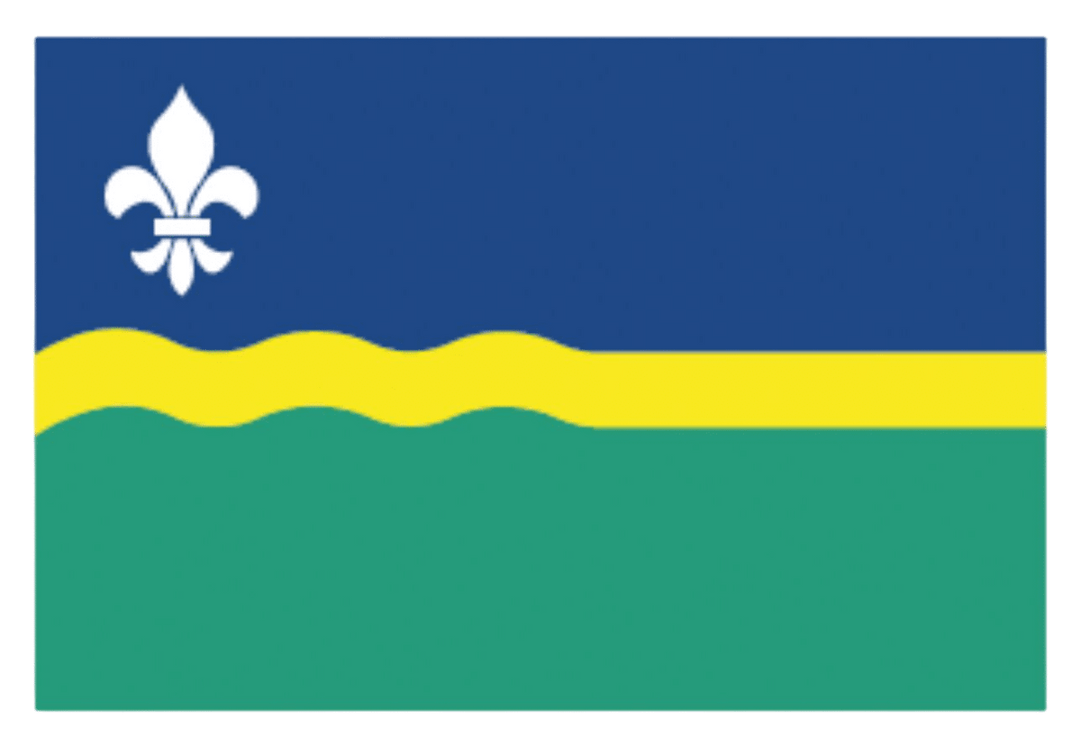 Talamex Flevolandse vlag 30 x 45 cm
