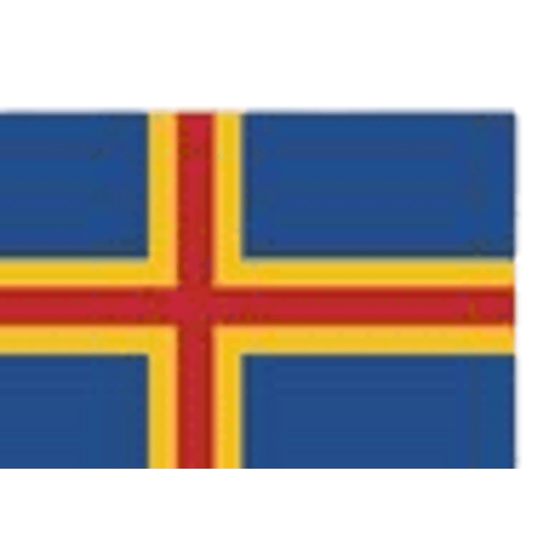 Talamex vlag Åland 20 x 30 cm