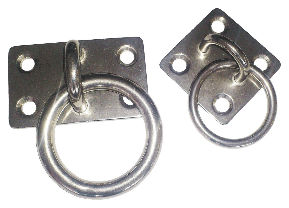 Talamex aanlegring RVS 10 mm hoogglans gepolijst