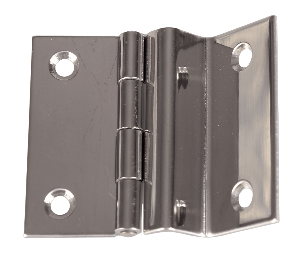 Scharnier rvs 55.5x 51mm