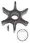 Neoprene outboard impeller key drive 3 met o-ring & key