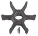 Neoprene outboard impeller key drive 3 met key
