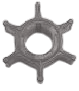 Neoprene outboard impeller key drive