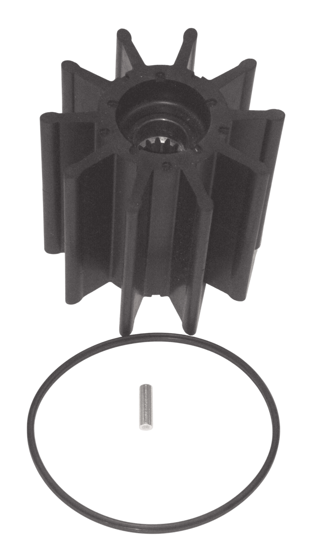 Neoprene inboard impeller puller drive met pakking & bout