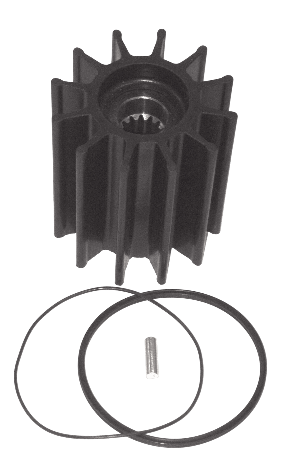 Neoprene inboard impeller puller drive met pakking & bout