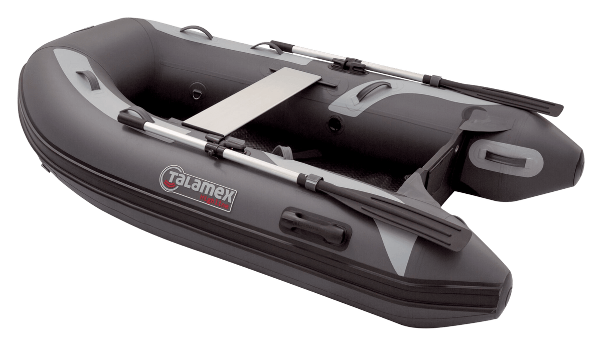 Talamex Highline opblaasboot met luchtbodem Airdeck stormgrijs HLA230