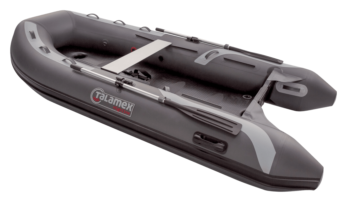 Talamex Highline opblaasboot met luchtbodem Airdeck stormgrijs HLA350