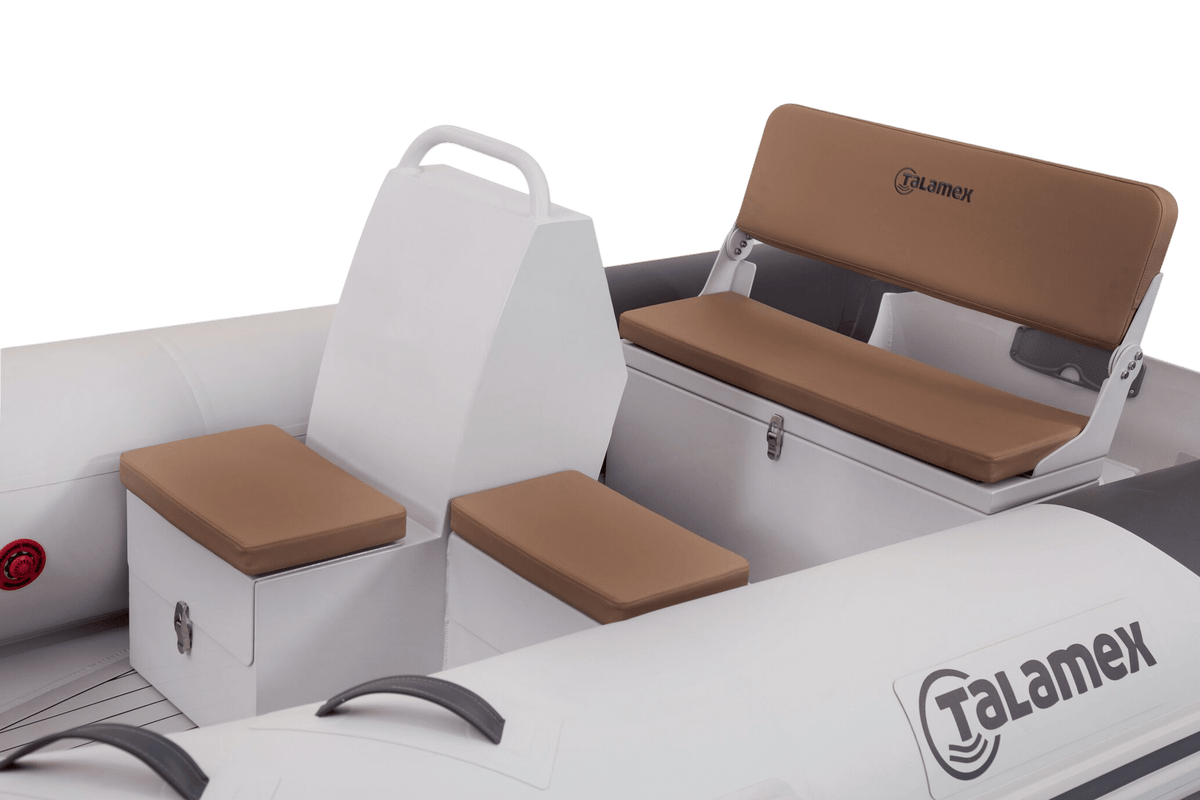Talamex S-Line Alu-RIB 380 mistgrijs inclusief console SLN380