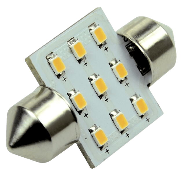 Talamex Ledlamp led9 festoon 10-30 V 31 mm 2700K