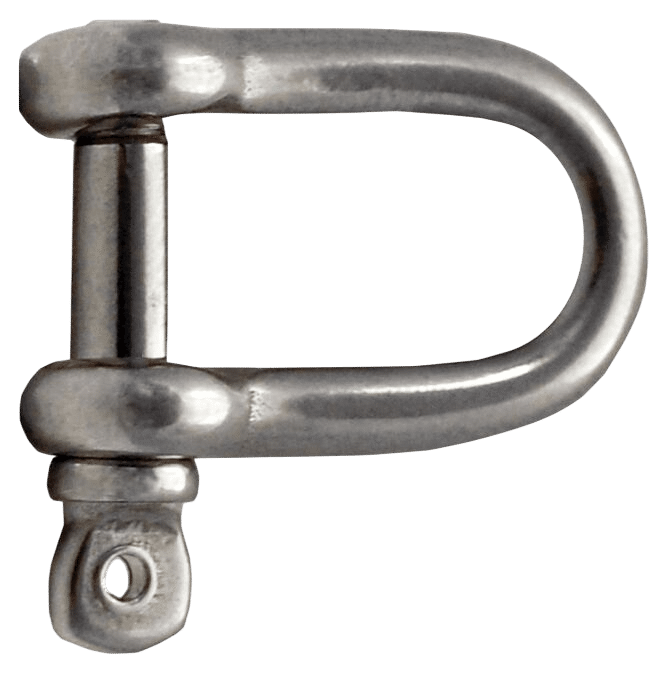 Talamex RVS D-sluiting – 12 mm