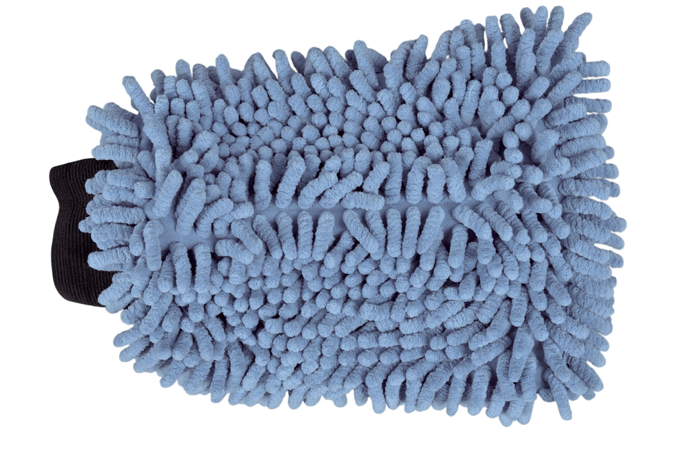 Washandschoen mesh & microfiber dreads