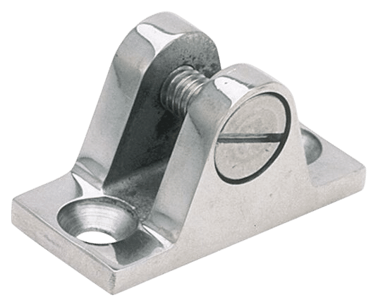 Buiskapbeslag rvs dekplaat 25mm