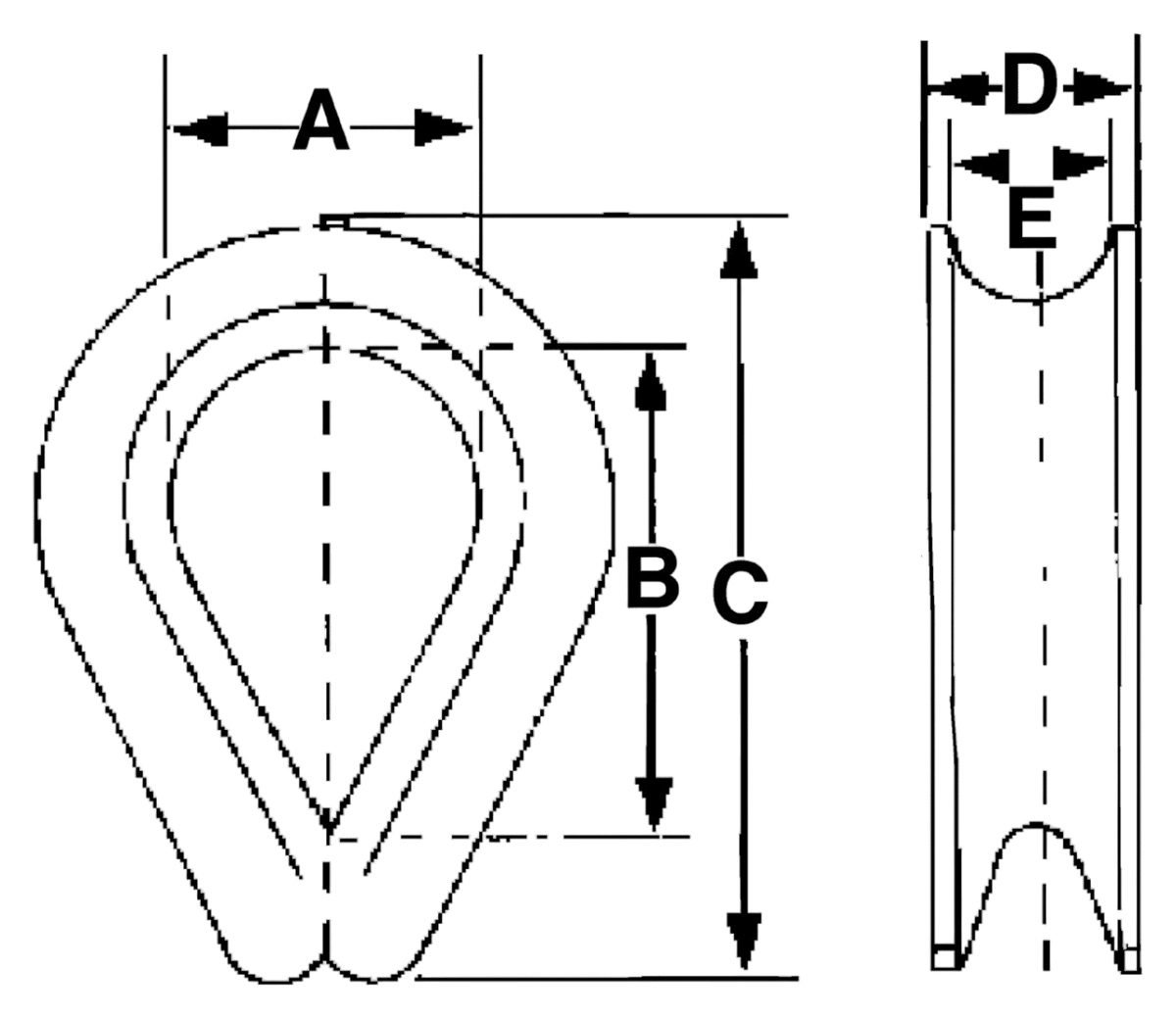 Talamex RVS puntkous – 20 mm