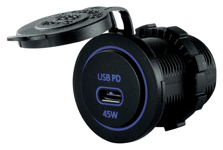 Talamex USB stopcontact USB-C PD 45 W snellader