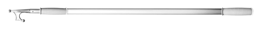 Haakstok telescopisch 112-195cm met aluminium haak