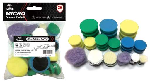 Tonyin Pads For Nano Cordless Polisher – 1 kit