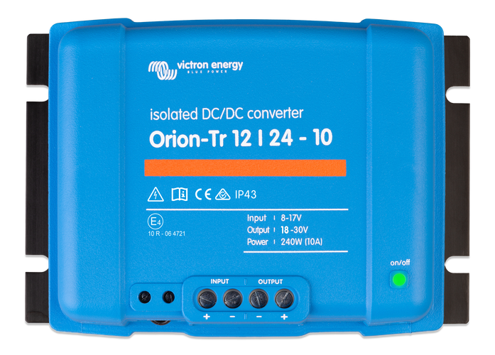 Victron Orion-Tr 12/24-10 240W omvormer geïsoleerd