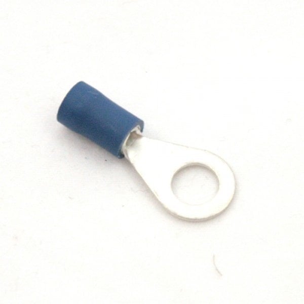 Ringkabelschoen blauw geisoleerd