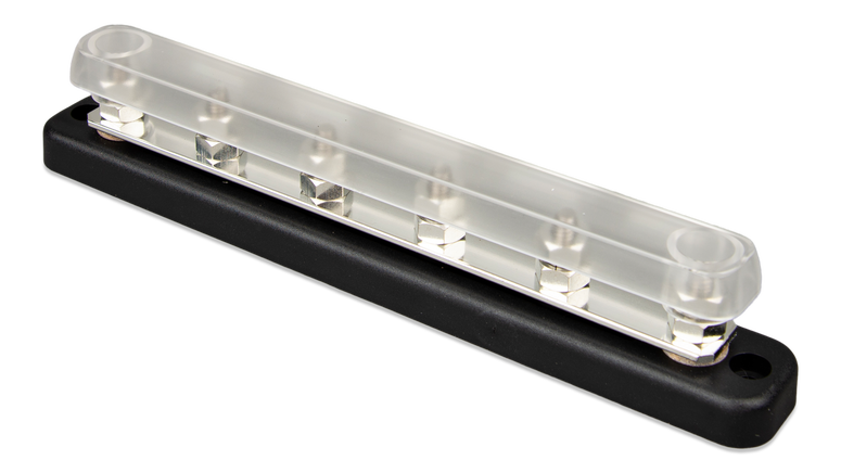 Victron DC Busbar 150A 6P met afdekkap