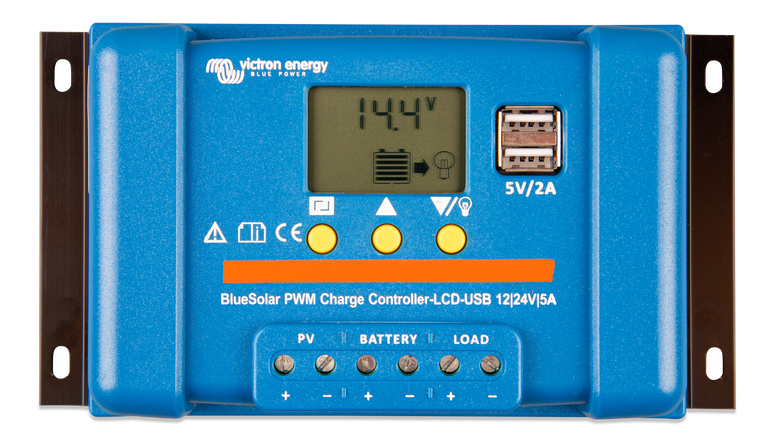 Victron BlueSolar PWM 12/24V-5A LCD&USB