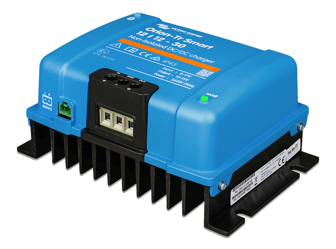 Victron Orion-Tr Smart DC-DC-acculader 12/12-30A 360W Niet-geïsoleerd – afbeelding 3
