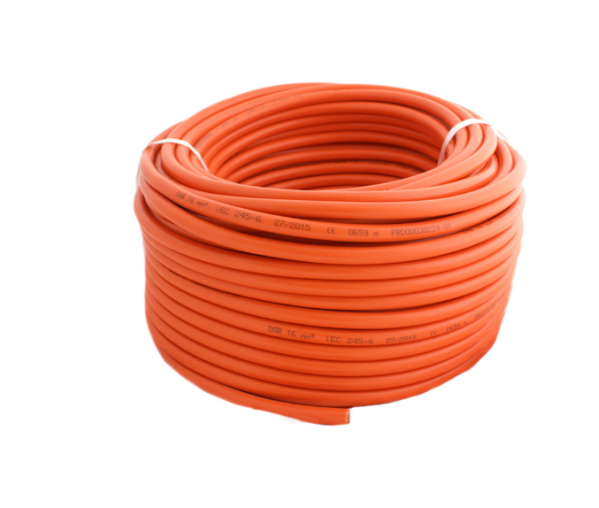 Accukabel dubbel geïsoleerd oranje 25mm2 – afbeelding 2