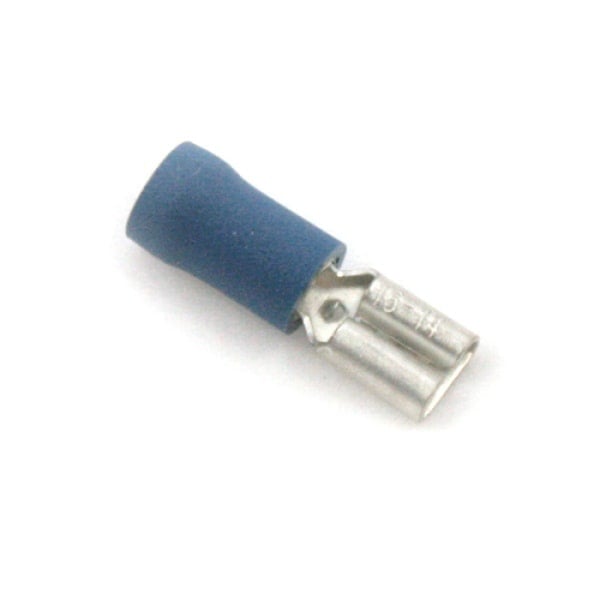 Vlakstekerhuls geisoleerd blauw