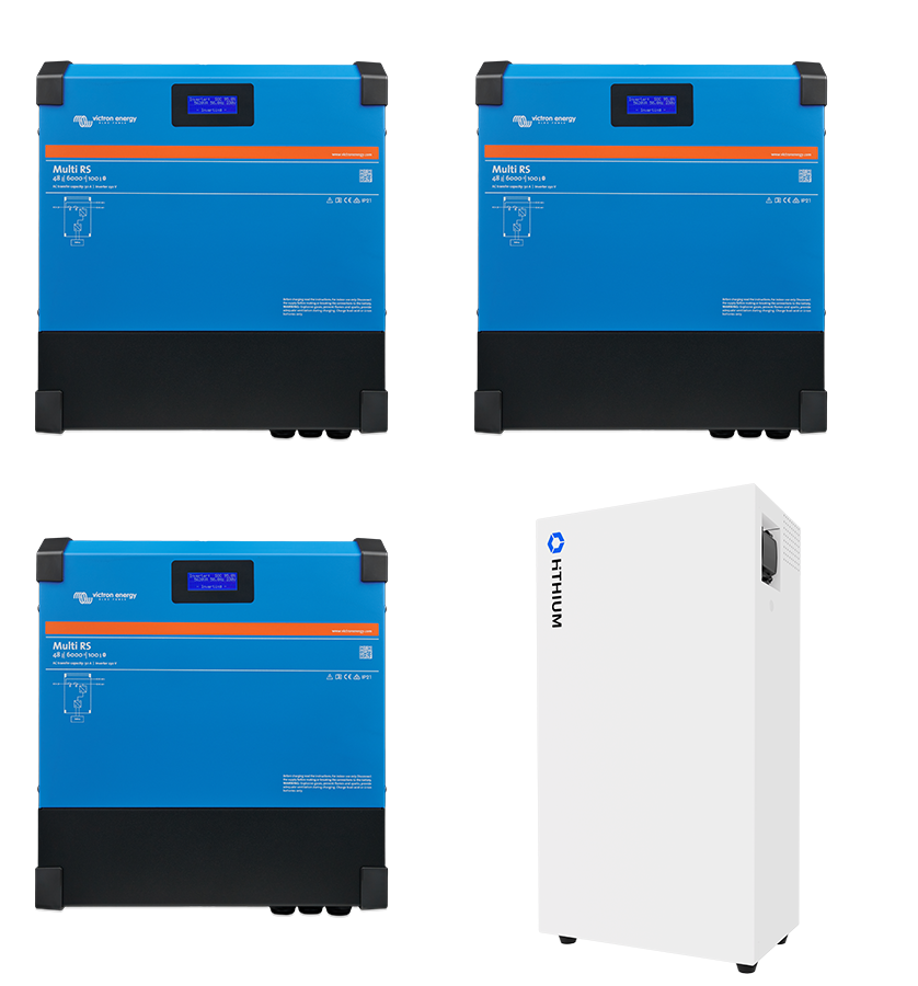 3 fase pakket Hithium Multi RS 18Kva - 16kwh