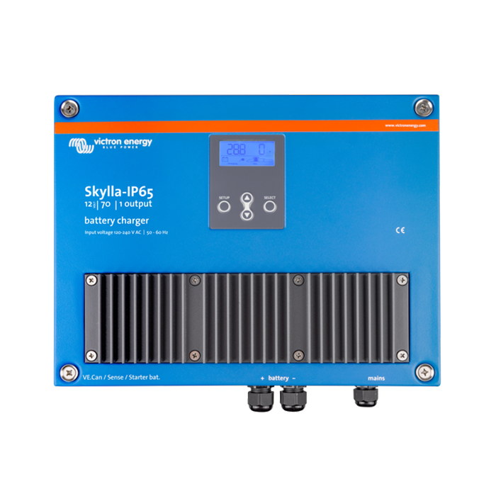 Victron acculader Skylla IP65 12/70 (1+1) 120-240V