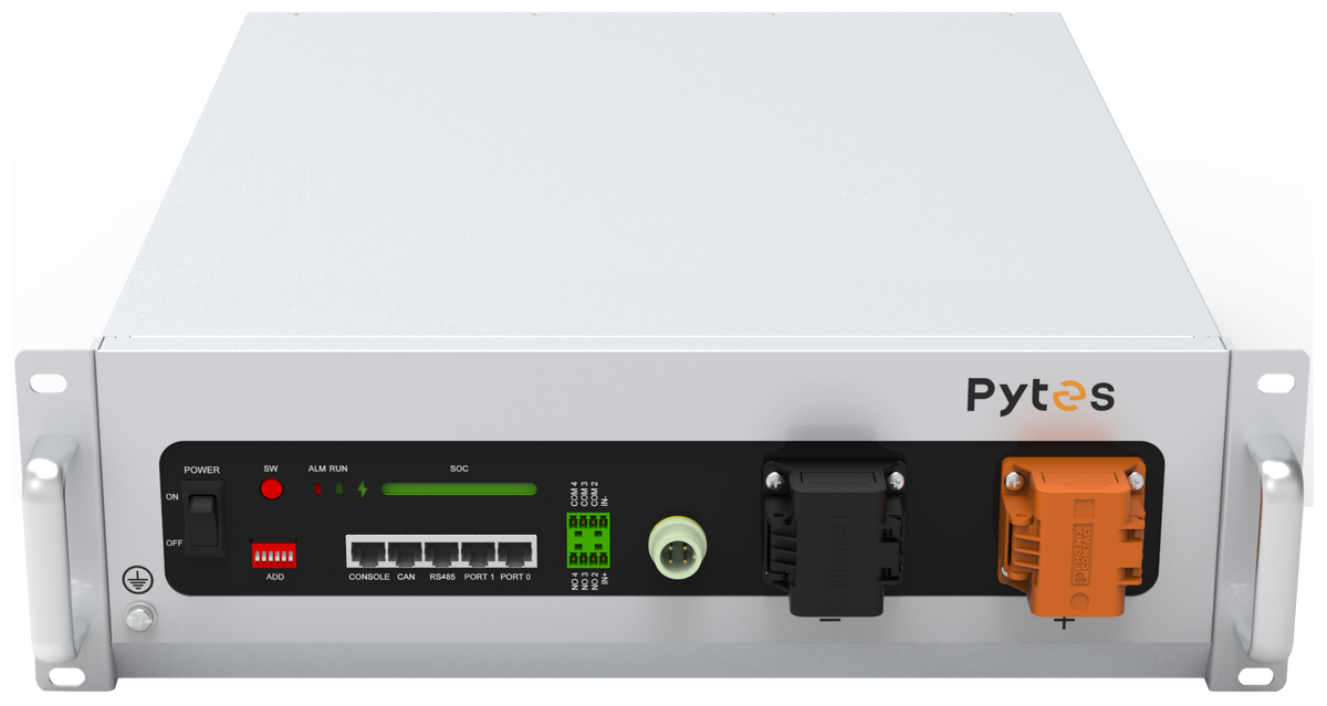 Pytes V5 51.2V, 5.12kwh batterij + heather – afbeelding 3