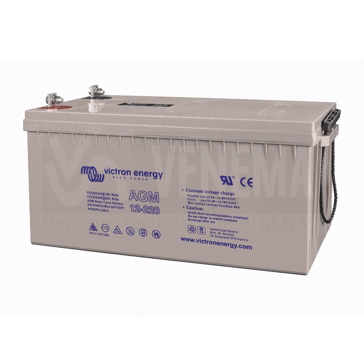 Victron accu AGM Deep Cycle 165Ah