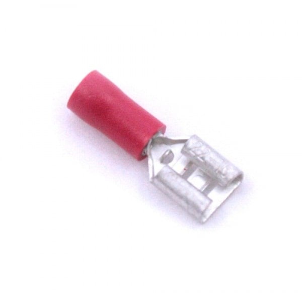 Vlakstekerhuls geisoleerd rood