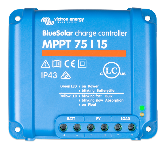 Victron Laadregelaar BlueSolar MPPT 75/15