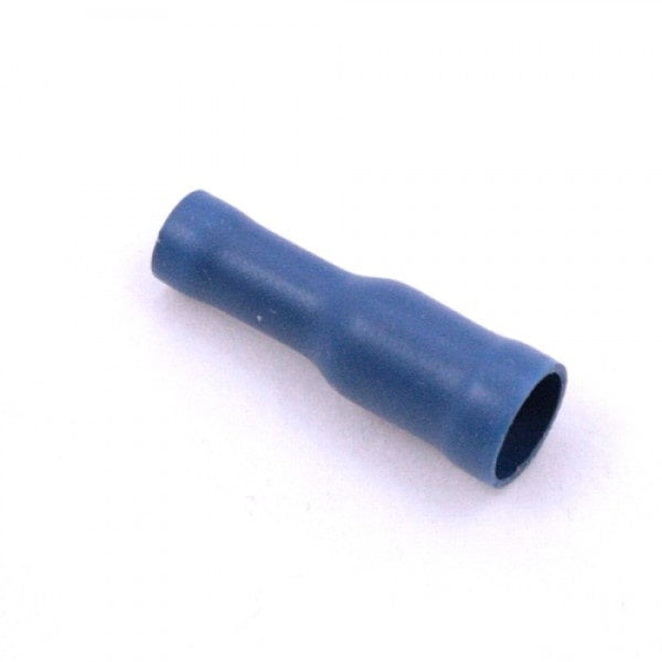 rondstekerhuls blauw geisoleerd
