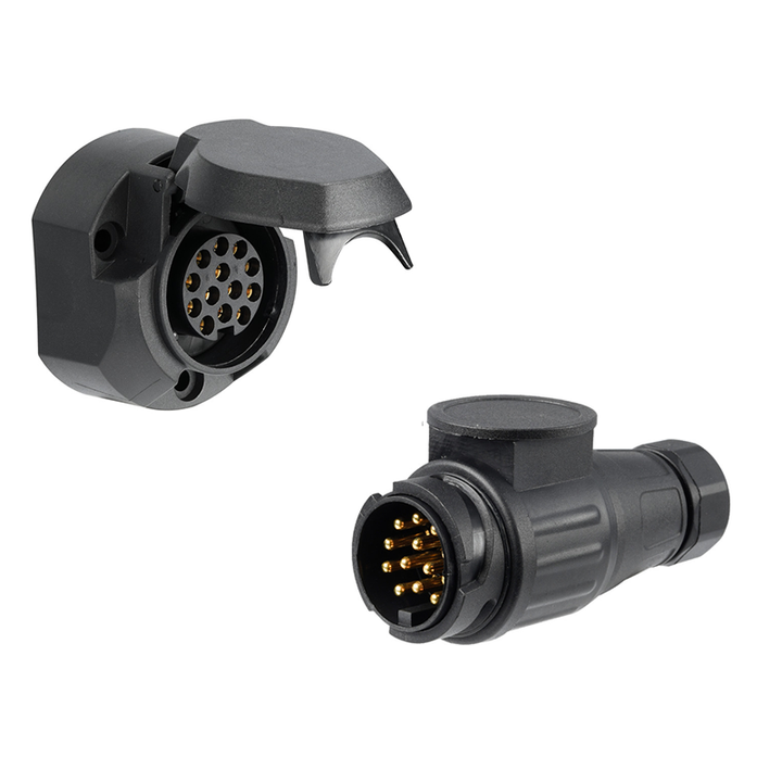 Osculati 13 polige stekker met stopcontact