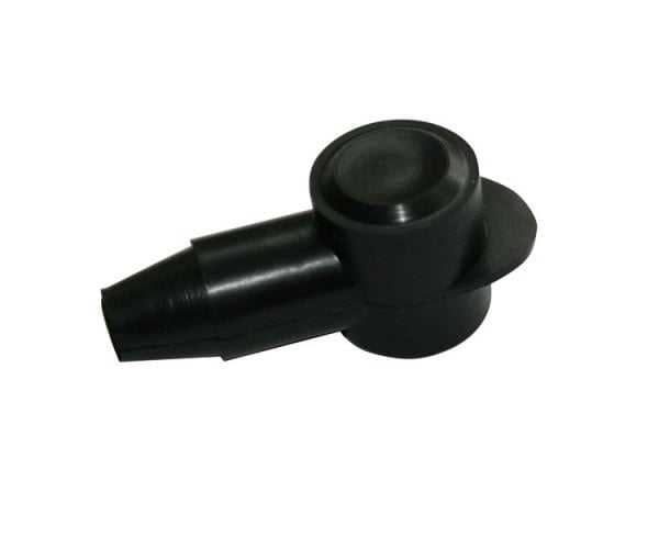 Afdekkap rond rood of zwart 12mm – afbeelding 2