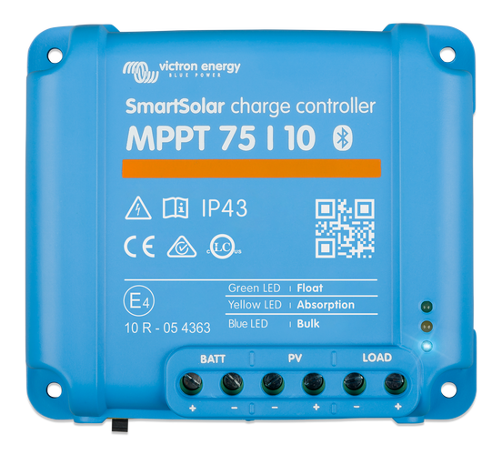 Victron SmartSolar MPPT 75/10 laadregelaar