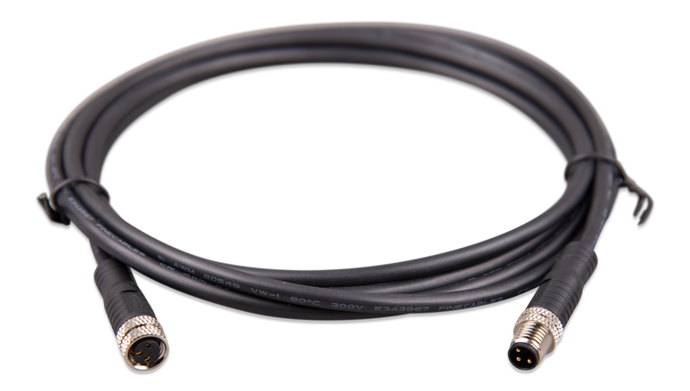 Victron Ronde M8-connector Mannelijke / Vrouwelijke 3-polige kabel Ronde M8-connector vrouwelijke 3-polige kabel – afbeelding 2
