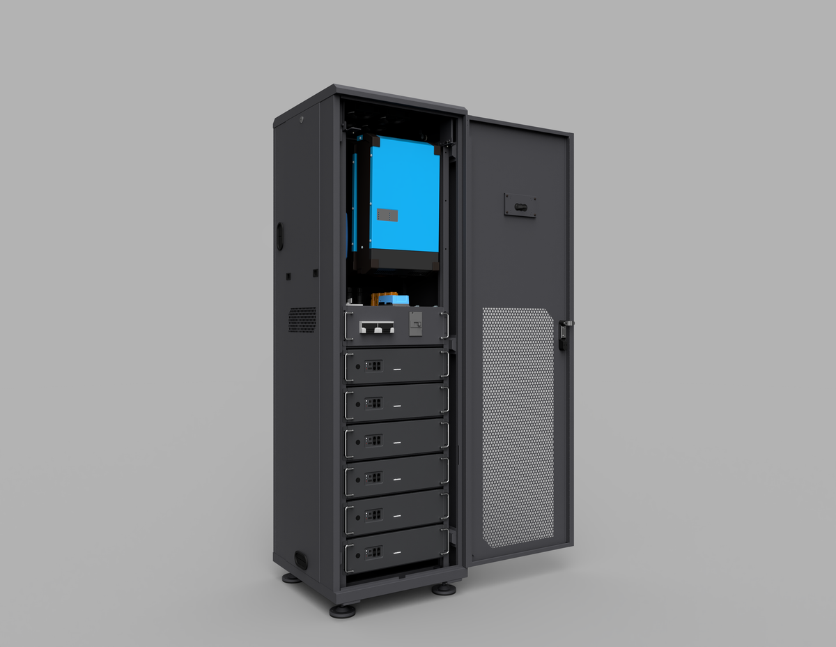 VTB Drie Fase All-in-one cabinet 9Kva - 30,7 kwh – afbeelding 2