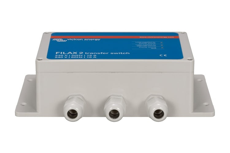 Victron Energy Filax 2 ultrasnelle omschakelautomaat 230 V-110 V – afbeelding 3
