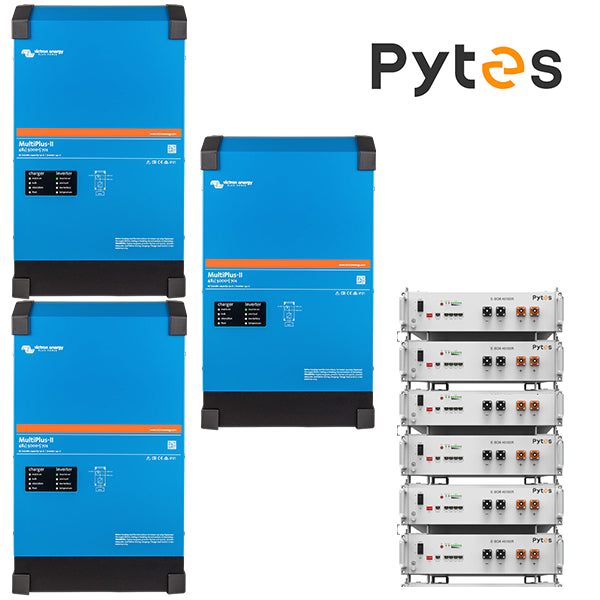 3 fase pakket Pytes 15Kva - 30kwh