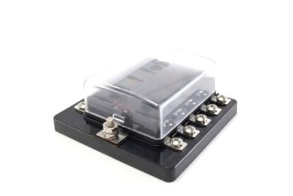 Ripca LED zekeringhouder voor 10 zekeringen