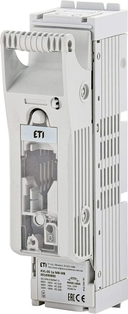 Meszekeringhouder KVL-00 1P M8-M8