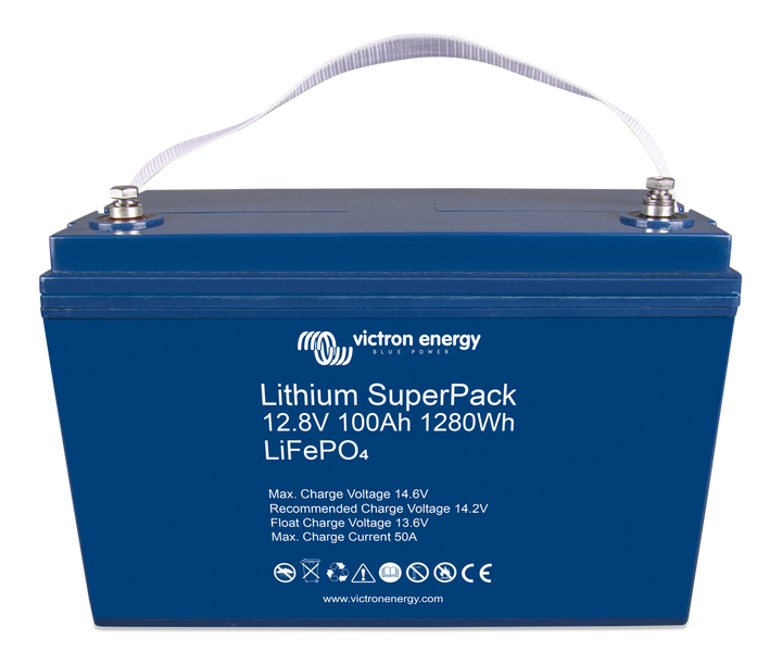 Victron Energy Lithium SuperPack 12,8V/100Ah high current (M8)