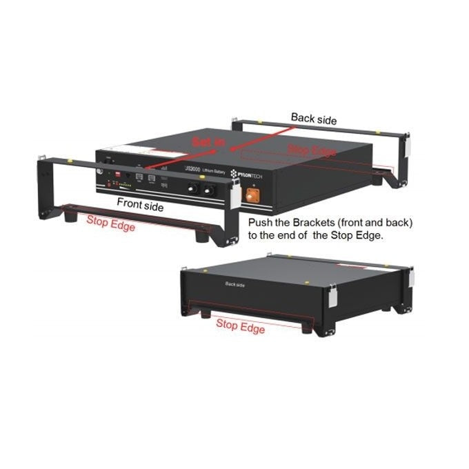 Pylontech US2000C Brackets (2 stuks) – afbeelding 2