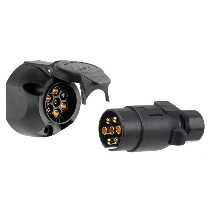 Osculati 7 polige stekker met stopcontact 12V