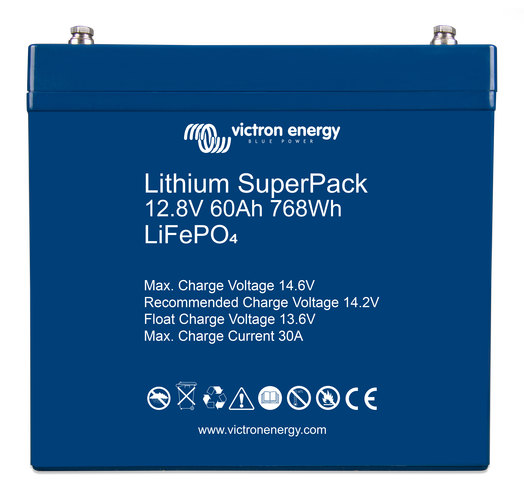 Victron Energy Lithium SuperPack 12,8V 60Ah – afbeelding 2