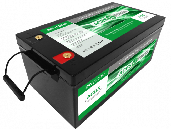 Aces Lithium accu 24V 200Ah (met CAN-bus)