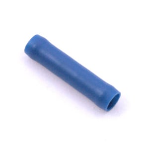 Doorverbinder blauw geisoleerd